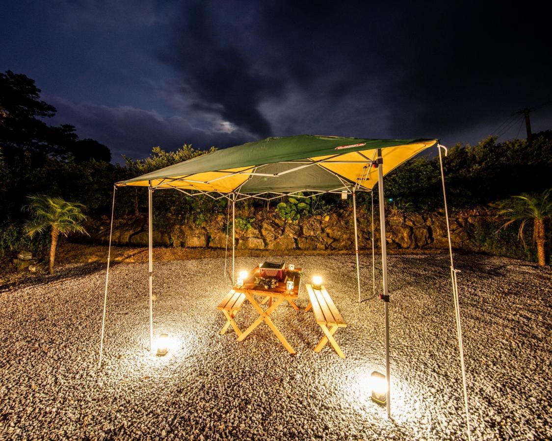 Отель Okinawa Bbq Glamping Накидзин Экстерьер фото